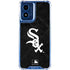 MLB Chicago White Sox Dark Wash Moto G 5G (2024) Clear Case